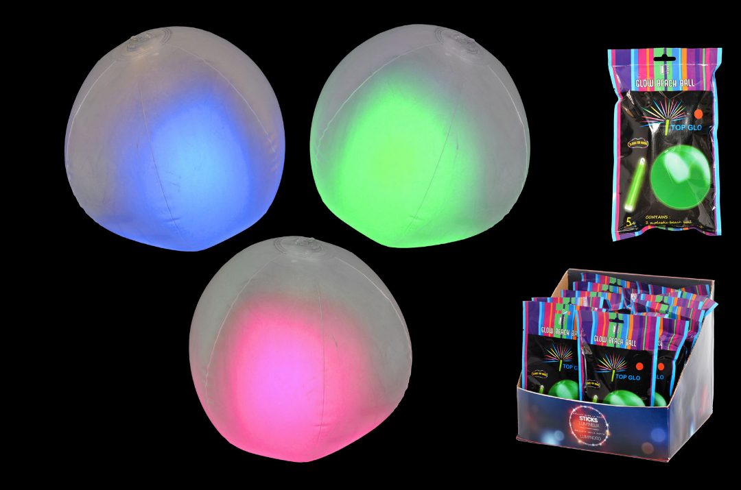 Glow beach ball CP International : photo du produit rappelé le 21/07/2022
