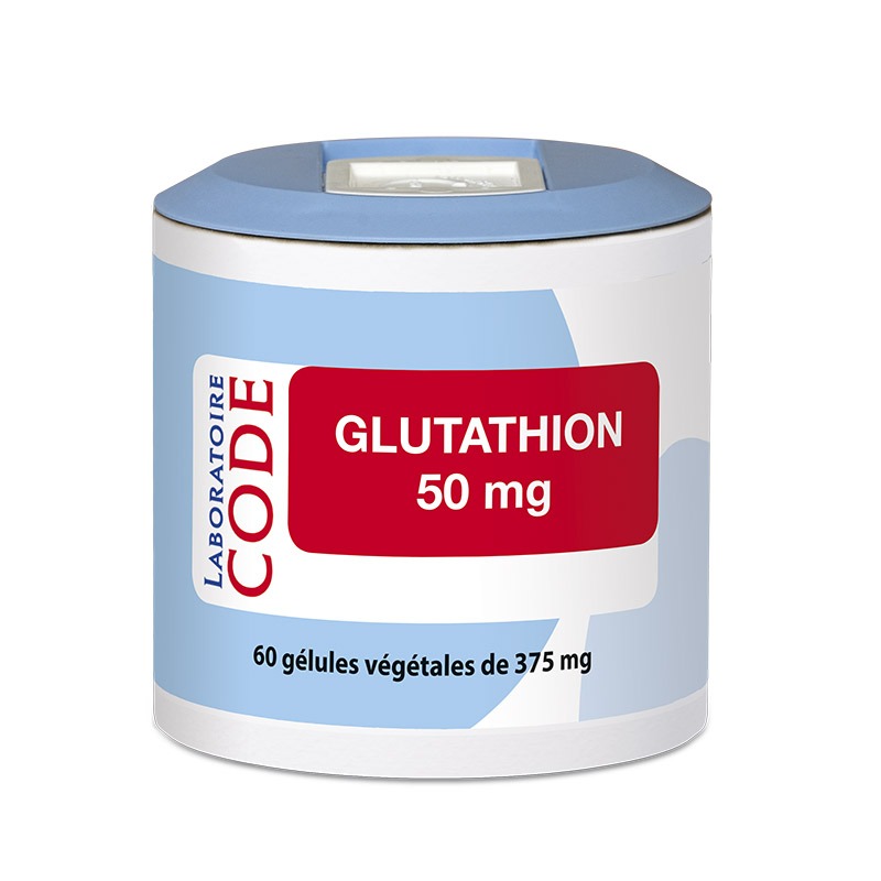 Glutathion 50mg Laboratoire Code : photo du produit rappelé le 30/09/2021