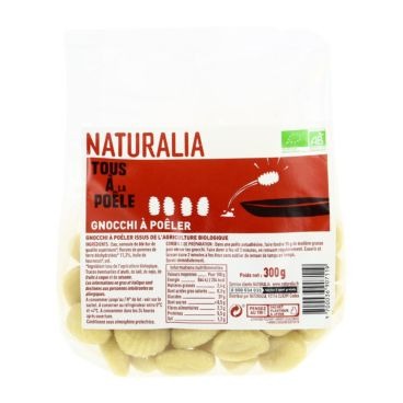 Gnocchis a poeler Naturalia : photo du produit rappelé le 29/10/2021