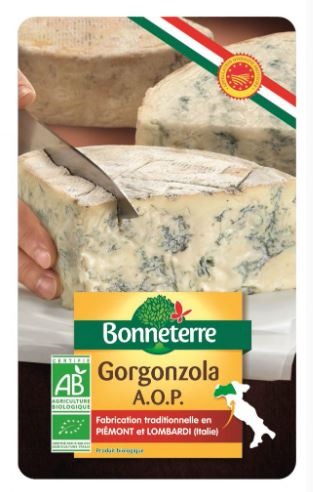 Gorgonzola a.o.p. 150g Bonneterre : photo du produit rappelé le 24/10/2023