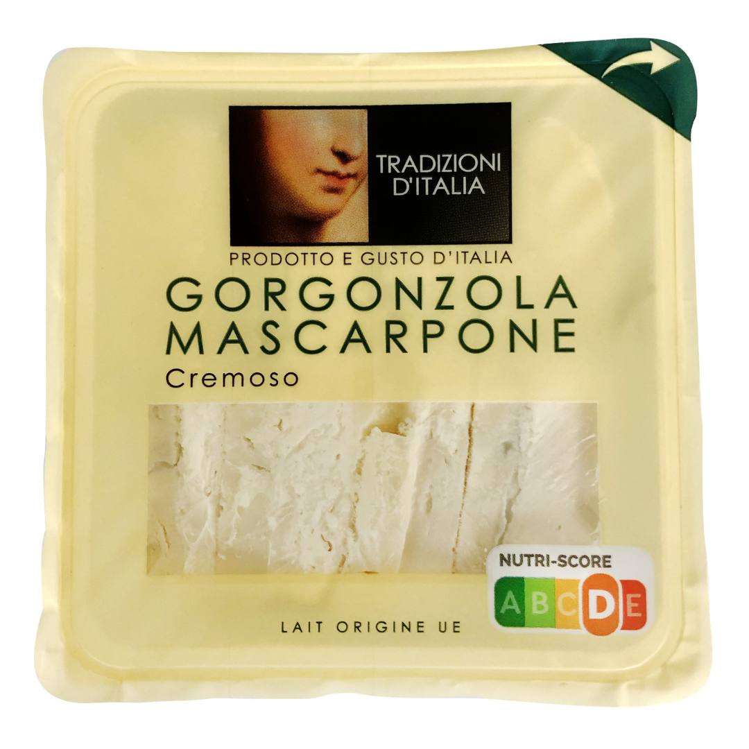 Gorgonzola mascarpone 200g Tradizioni d’Italia : photo du produit rappelé le 13/06/2024