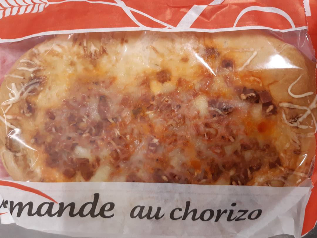 Gourmande au chorizo : photo du produit rappelé le 12/10/2021