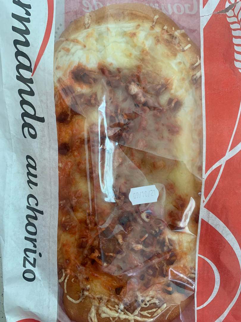 Gourmande au chorizo : photo du produit rappelé le 13/10/2021