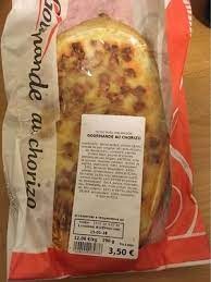 Gourmande au chorizo, fougasse au chorizo : photo 2 sur 2 du produit rappelé le 11/10/2021