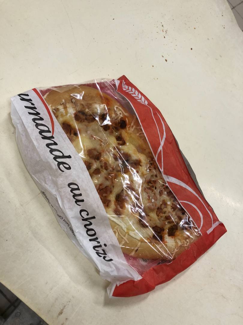 Gourmande au chorizo Sans-Marque : photo du produit rappelé le 08/11/2021