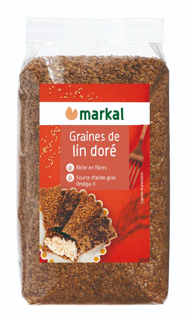 Graine de lin doré Markal : photo du produit rappelé le 10/12/2025