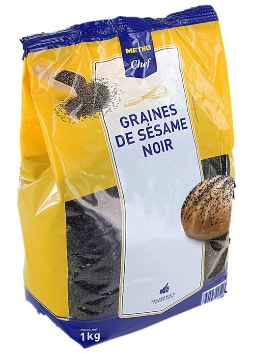 Graine de sesame noir 1kg Metro Chef : photo du produit rappelé le 07/07/2026