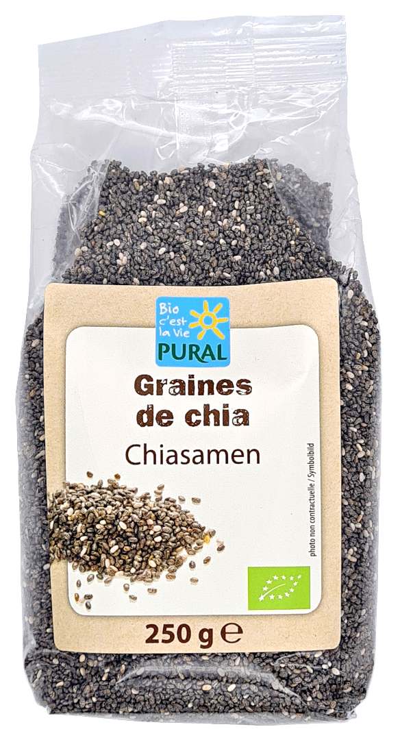 Graines de chia Pural : photo du produit rappelé le 23/02/2024