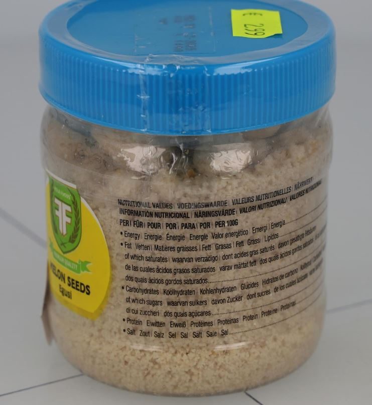 Graines de melon Fola Food : photo du produit rappelé le 31/03/2025