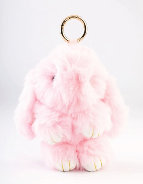 Grand porte-clés lapin en tissu pour enfants Lovisa : photo du produit rappelé le 11/07/2023