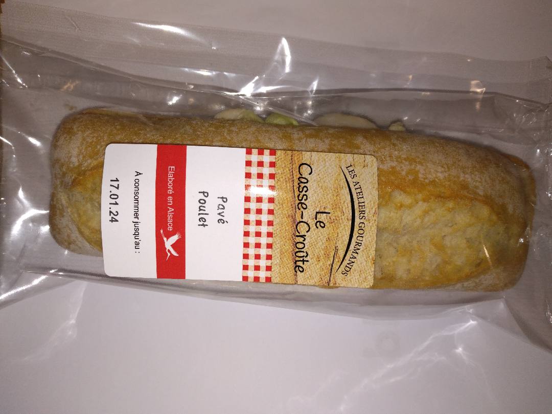 Grande moricette® poulet / moricette® Poulaillon les Ateliers Gourmands : photo 2 sur 2 du produit rappelé le 10/01/2024
