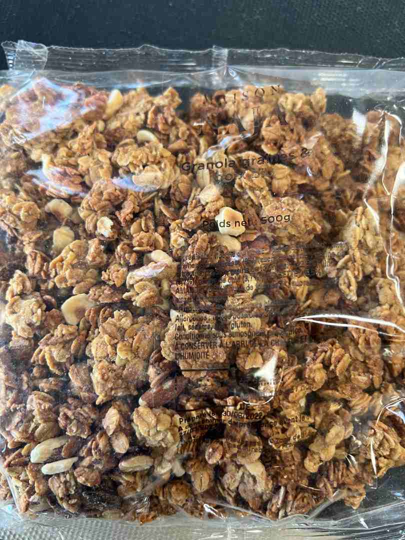 Granola noix et graines bio Eprit Gourmand : photo du produit rappelé le 28/12/2022