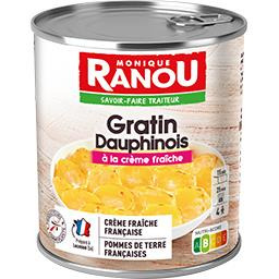 Gratin dauphinois à la crème fraîche Monique Ranou : photo du produit rappelé le 13/06/2023