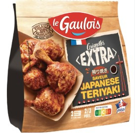 Grignotte de poulet teriyaki Le Gaulois : photo du produit rappelé le 24/12/2024