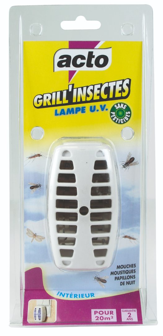 Grill'insectes lampe u.v. Petit Acto : photo du produit rappelé le 24/02/2023