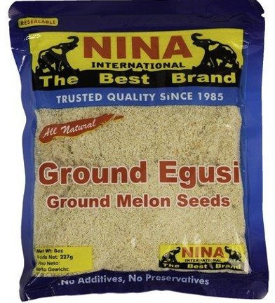 Ground egusi Nina : photo du produit rappelé le 30/10/2023
