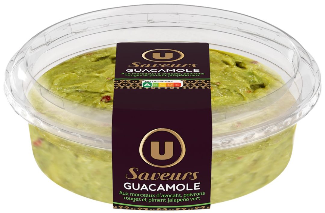 Guacamole aux morceaux d’avocat poivrons rouges & piment jalapeno vert : photo du produit rappelé le 11/10/2024