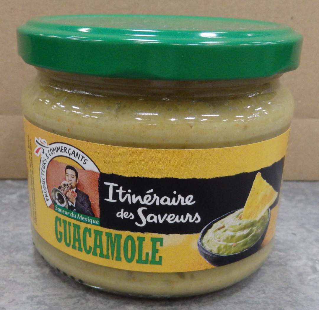 Guacamole Itinéraire des Saveurs : photo du produit rappelé le 09/07/2021