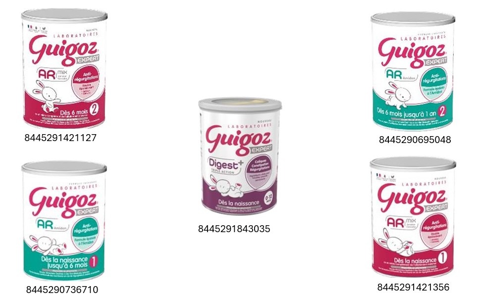 Guigoz lait infantile en poudre : photo 3 sur 3 du produit rappelé le 07/01/2026