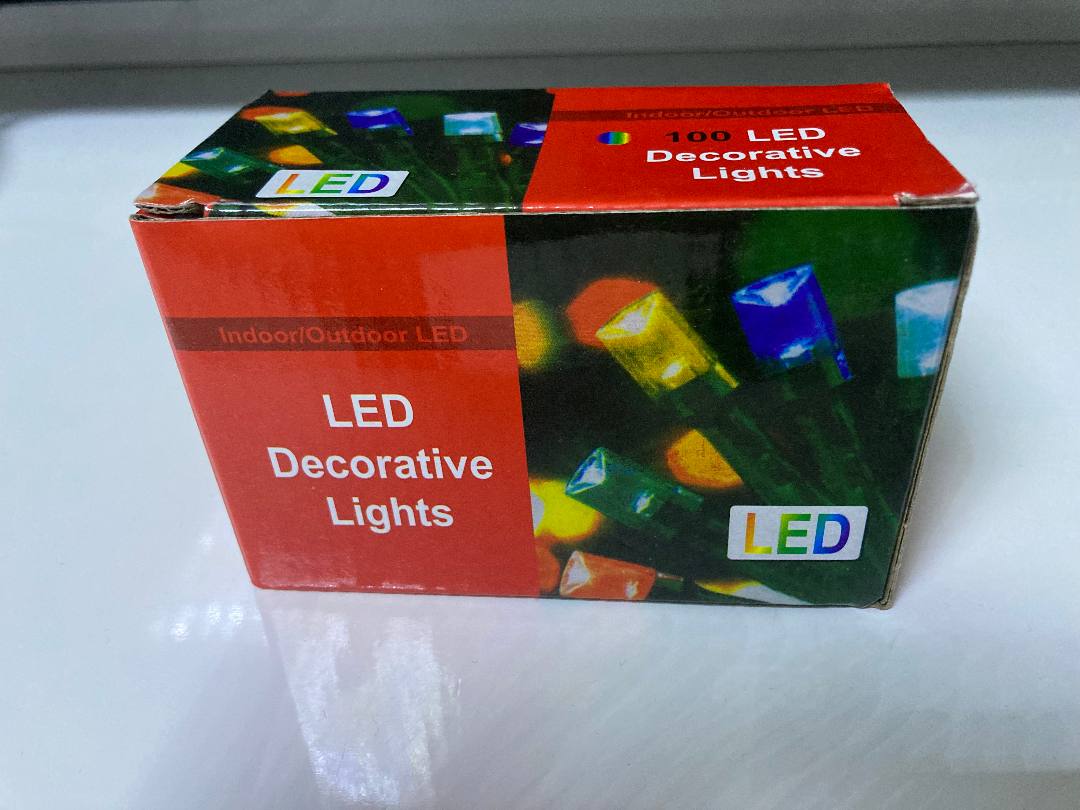 Guirlande LED indoor/outdoor decorative light : photo du produit rappelé le 18/03/2022