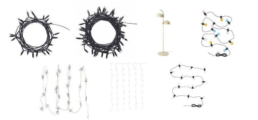 Guirlandes lumineuses et luminaires d’extérieur à LED parmi Ikea : photo du produit rappelé le 07/03/2025