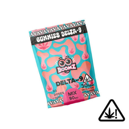 Gummies delta 9 7.5mg Boomz : photo du produit rappelé le 21/10/2026