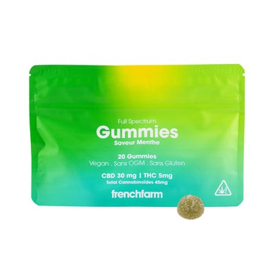 Gummies full spectrum Frenchfarm : photo 3 sur 5 du produit rappelé le 07/02/2025