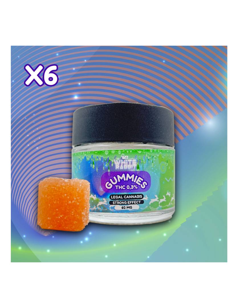 Gummies THC 0,3% White Rabbit : photo 1 sur 3 du produit rappelé le 19/02/2026