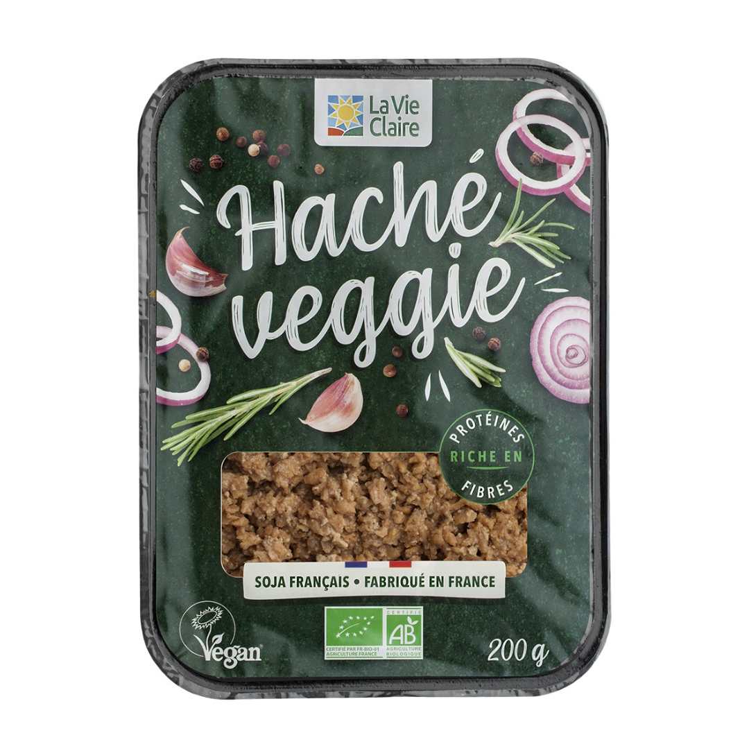 Haché végétal nature 200g La Vie Claire : photo du produit rappelé le 09/10/2025