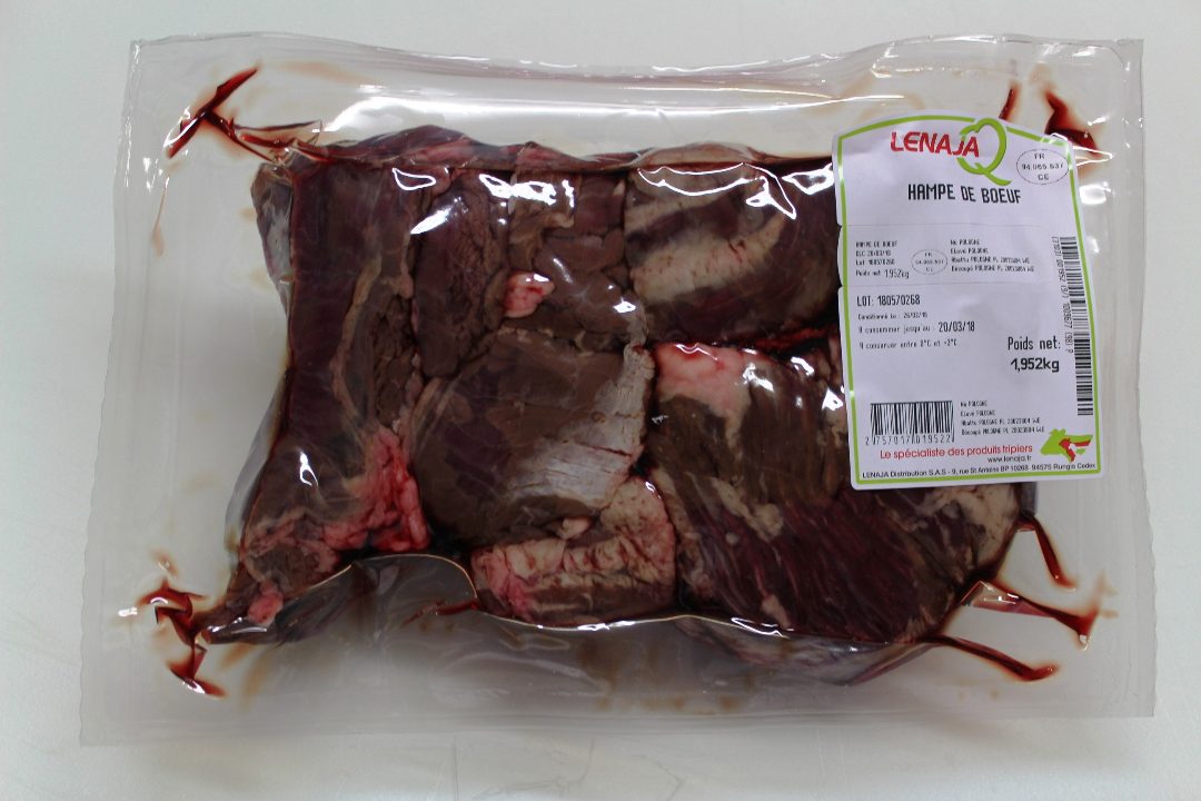 Hampe de boeuf Lenaja : photo du produit rappelé le 03/05/2021