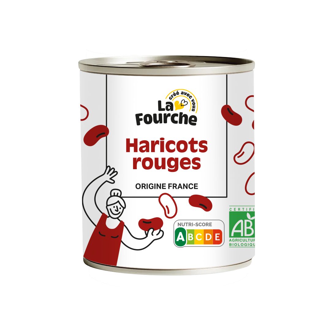 Haricots rouges bio 250g La Fourche : photo du produit rappelé le 26/06/2026