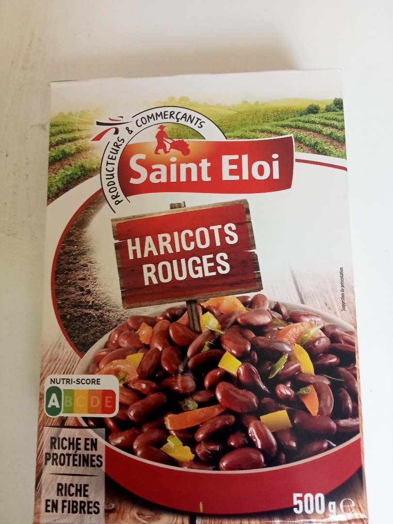 Haricots rouges Saint Eloi : photo 2 sur 2 du produit rappelé le 09/08/2024