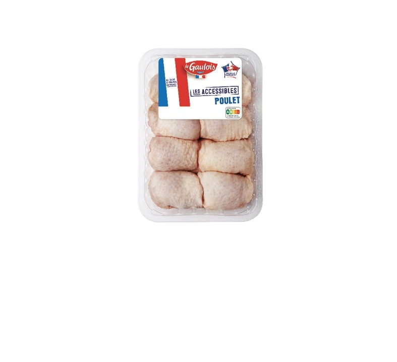 Haut de cuisse de poulet 1kg Le Gaulois les Accessibles : photo du produit rappelé le 12/09/2023