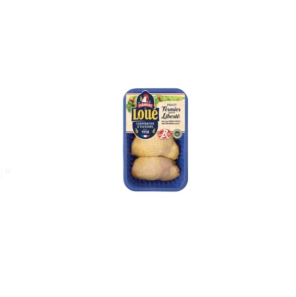 Haut de cuisse de poulet Loue : photo du produit rappelé le 28/07/2023