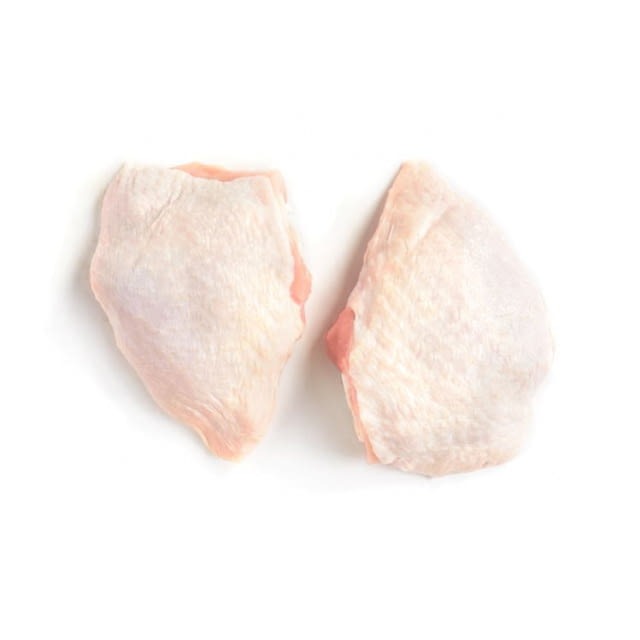 Hauts de cuisses de poulet - congelé iqf - 10kg : photo du produit rappelé le 28/05/2024