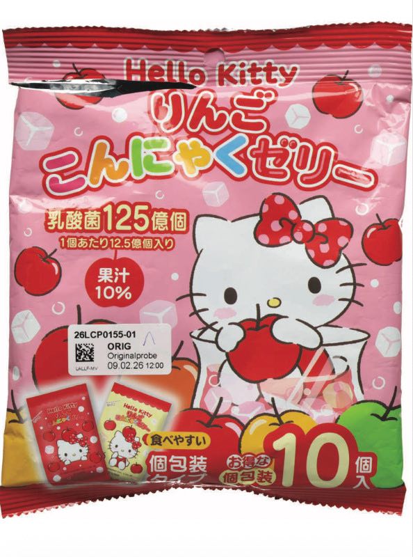 Hello kitty apfel koniac gelee Sanrio : photo du produit rappelé le 04/03/2026