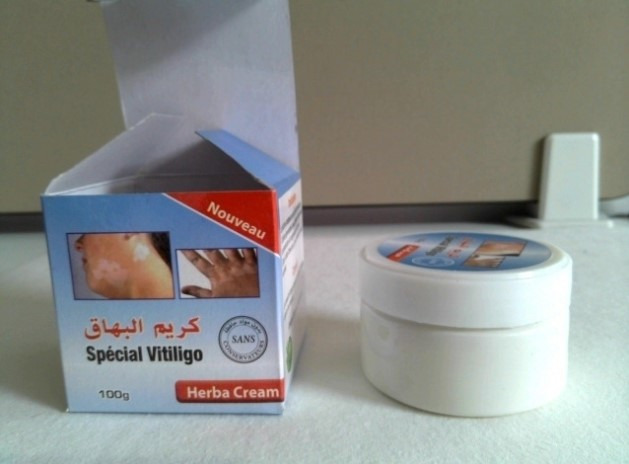 Herba cream - special vitiligo : photo du produit rappelé le 15/07/2024