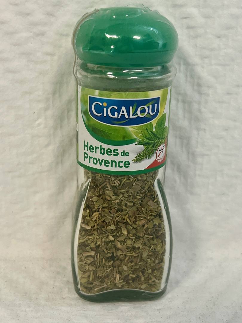 Herbes de provence 18g 10cl Cigalou : photo du produit rappelé le 10/10/2025