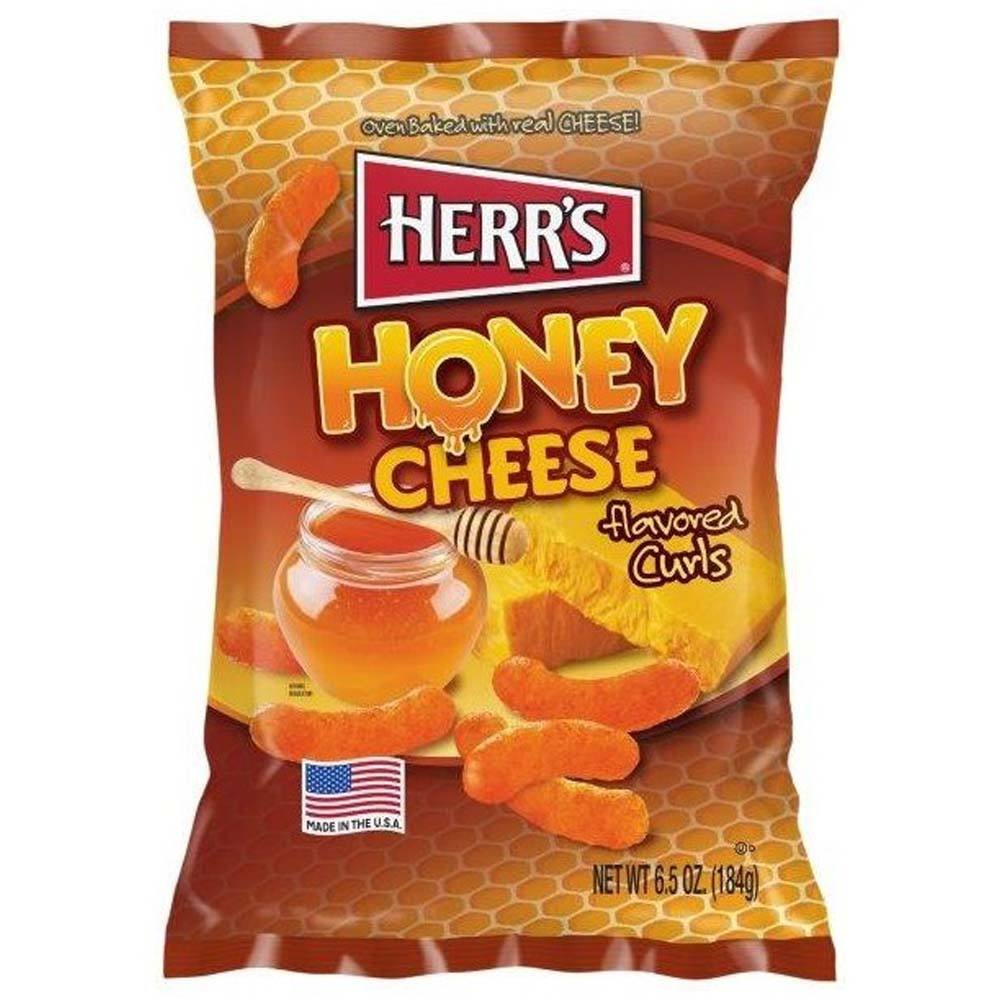 Herr's honey cheese flavored curls : photo du produit rappelé le 12/07/2022