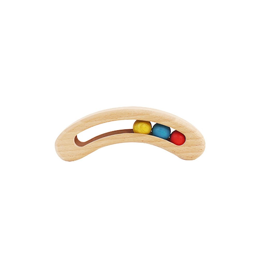 Hochet à perles colorées Matériel Montessori : photo du produit rappelé le 13/10/2026