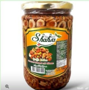 Honig mit nüssen (miel aux noix) Shahia : photo du produit rappelé le 14/10/2025