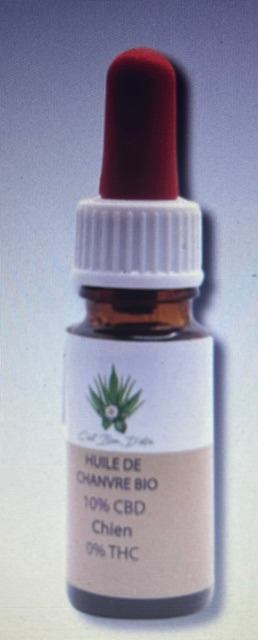 Huile CBD chien 10% THC 0% C'est Bien d'Etre : photo du produit rappelé le 06/10/2026