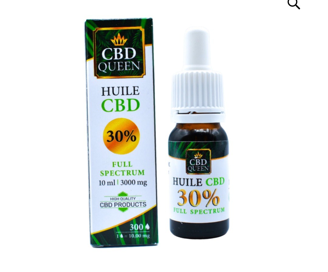 Huile de CBD 30% CBD Queen : photo du produit rappelé le 17/11/2023