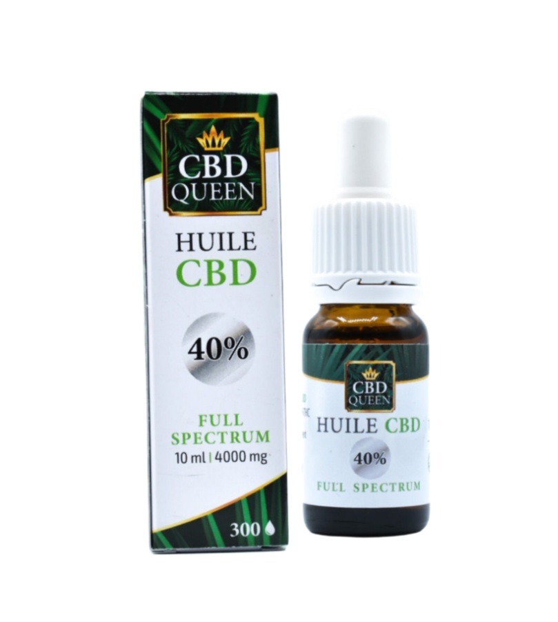 Huile de CBD 40% CBD Queen : photo du produit rappelé le 17/11/2023
