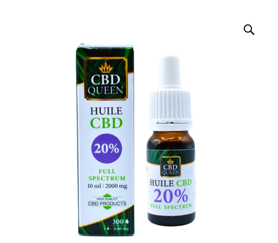 Huile de CBD CBD Queen : photo du produit rappelé le 17/11/2023