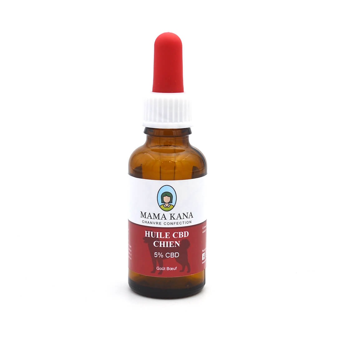 Huile de CBD pour chien Mama Kana : photo du produit rappelé le 02/10/2026
