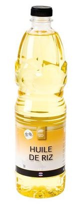 Huile de riz 1l golden turtle for chef's : photo du produit rappelé le 14/04/2023