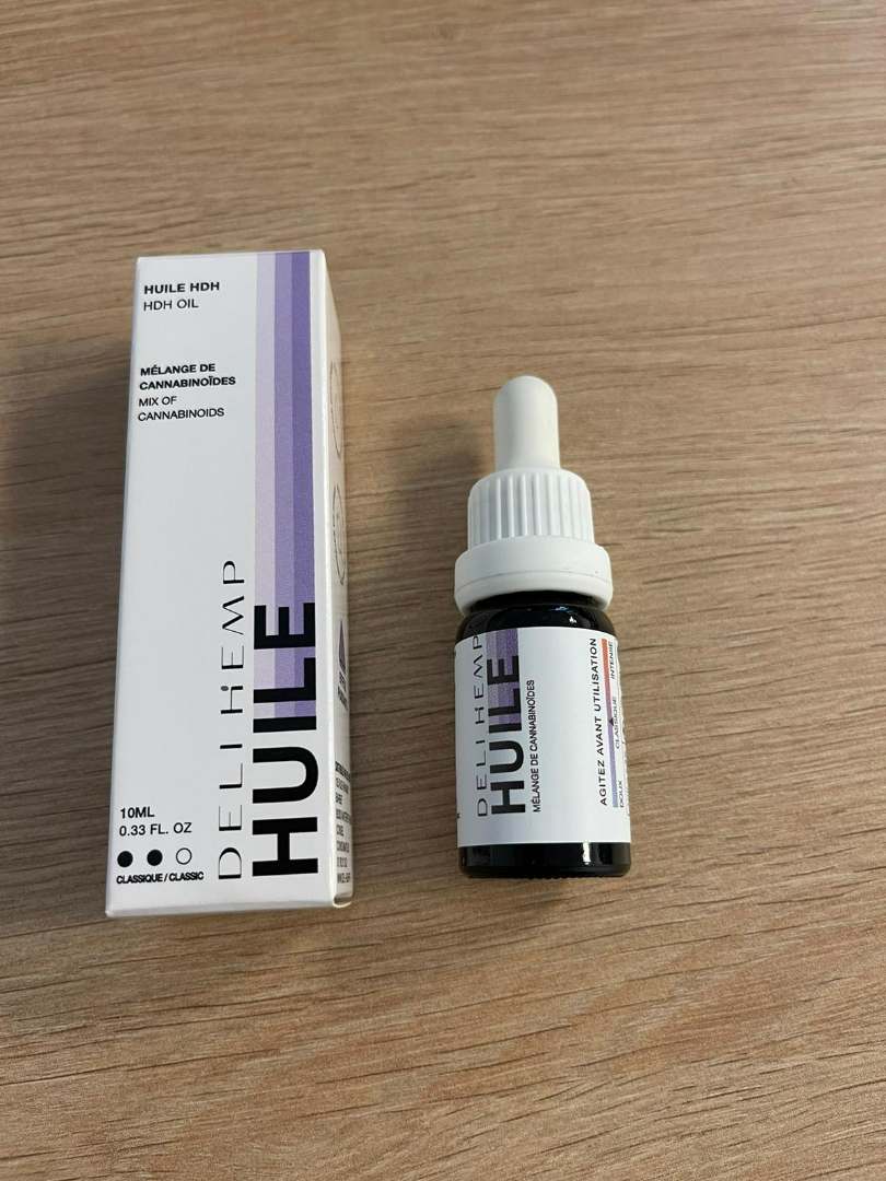 Huile hdh - chanvre - classic Deli Hemp : photo 2 sur 3 du produit rappelé le 04/10/2023