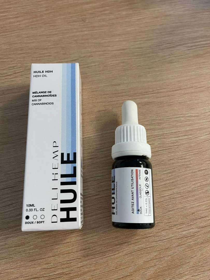 Huile hdh - chanvre - soft Deli Hemp : photo 3 sur 3 du produit rappelé le 04/10/2023