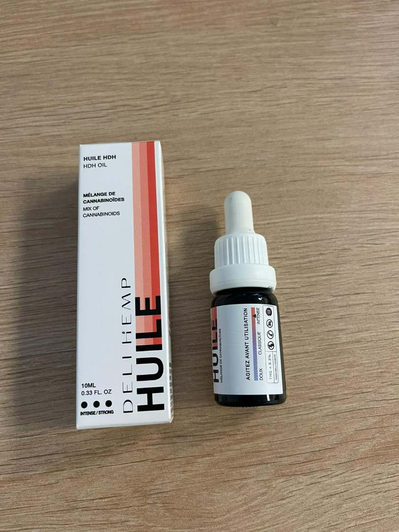 Huile hdh - chanvre - strong Deli Hemp : photo 3 sur 3 du produit rappelé le 04/10/2023